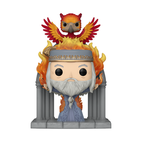 Фігурка Funko POP! Deluxe Albus Dumbledore with Fawkes (HARRY POTTER) \ Фанко поп Албус Дамблдор (Гаррі Поттер) 793812798 фото