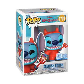 Фігурка Funko POP! Devilish Stitch (DISNEY, Lilo and Stitch) \ Фанко поп Стіч (Дісней, Ліло та Стіч) 63716876872 фото
