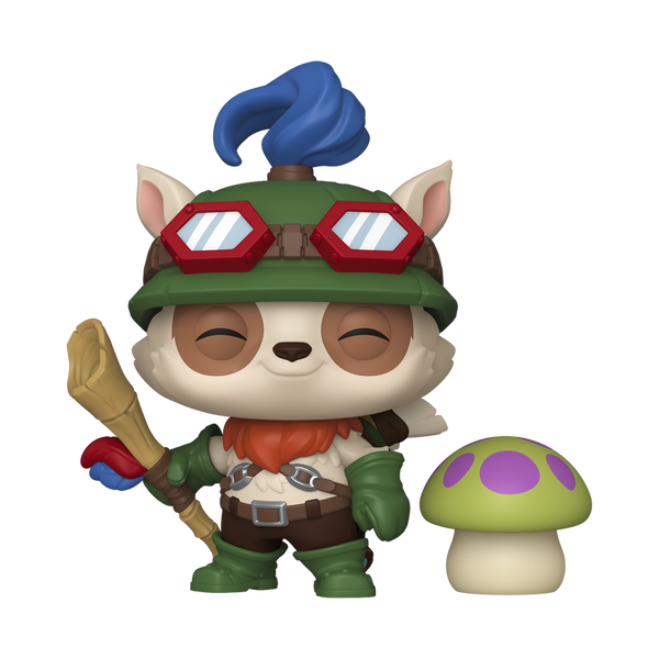Фігурка Funko POP! & Buddy Teemo with Mushroom (Arcane League of Legends) \ Фанко поп Тімо (Аркейн: Ліга Легенд) 97638712687321 фото