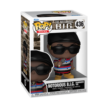 Фігурка Funko POP! Notorious B.I.G. Summer '95 (Notorious B.I.G) \ Фанко поп Крістофер Джордж Латор Воллес (Крістофер Джордж Латор Воллес) 3128031280938 фото