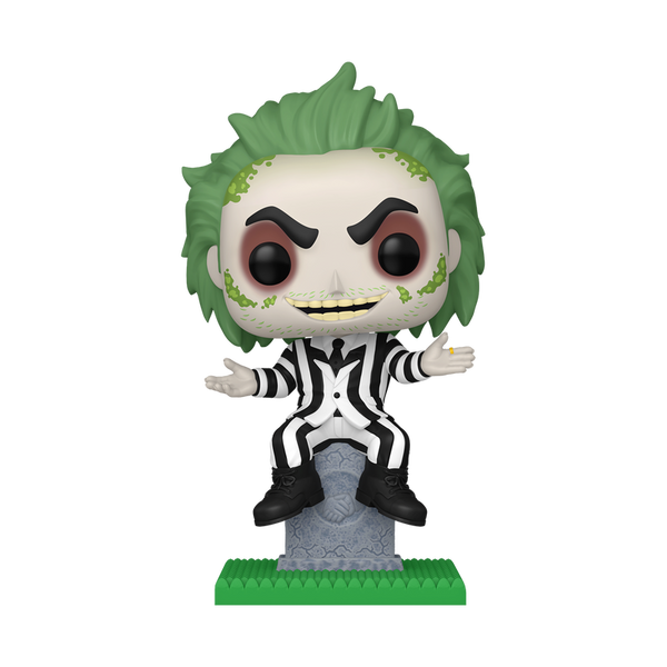 Фігурка Funko POP! PLUS BEETLEJUICE ON TOMBSTONE (BEETLEJUICE) \ Фанко поп Бітлджюс (Бітлджюс) 71234 фото