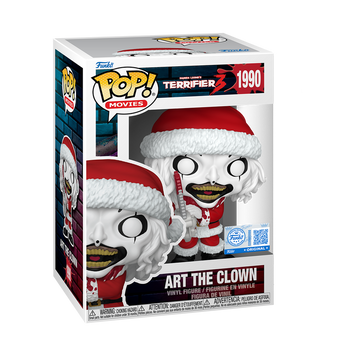 Фігурка Funko POP! Art the Clown with Chainsaw (Bloody) (TERRIFIER) \ Фанко поп Арт Клоун (Жахаючий) 63781268722 фото