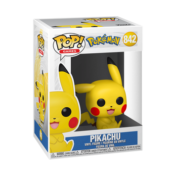 Фігурка Funko POP! PIKACHU SITTING POKEMON \ Фанко поп  Пікачу (Покемони) 11 фото